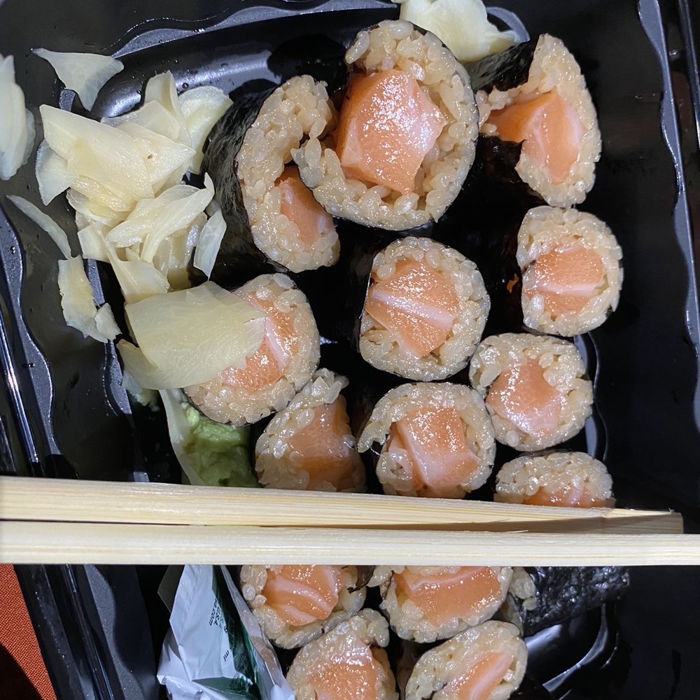Sushi Lab Rooftop - Salmon was ok . Would I have liked avocado and cucumber that didn't touch soy sauce packet? . Yelp sucks - such bs - Japanese Near Me - New York, New York Sushi Lab Rooftop - Salmon was ok . Would I have liked avocado and cucumber that didn't touch soy sauce packet? . Yelp sucks - such bs - Japanese Near Me - New York, New York