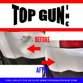 Top Gun - Minor automotive paint repairs make your car or truck look new again| Call us at 248-471-7110 for a free estimate| Chips| S... - Body Shops Near Me - Novi, Michigan Top Gun - Minor automotive paint repairs make your car or truck look new again| Call us at 248-471-7110 for a free estimate| Chips| S... - Body Shops Near Me - Novi, Michigan