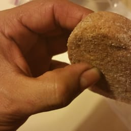 Hair baked into the cookie