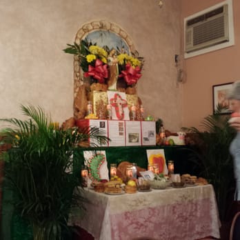 Angelo Brocato - St. Joseph's altar - Coffee & Tea Near Me - New Orleans, Louisiana Angelo Brocato - St. Joseph's altar - Coffee & Tea Near Me - New Orleans, Louisiana