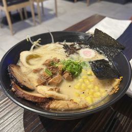 The variety of meats in this ramen elevates the dish!