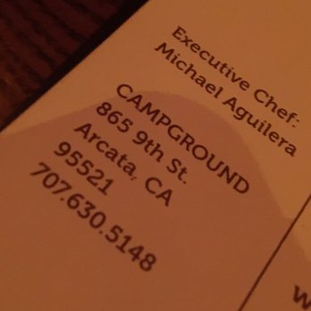 Campground - New American Near Me - Arcata, California