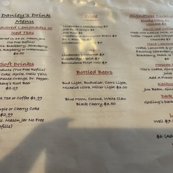 Danley's Country House Restaurant - Reasonable drink prices as of 5/23. - American Near Me - Tecumseh, Michigan