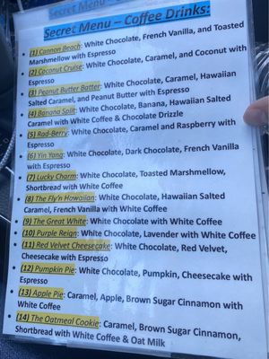 Menu photo 2 Good Vibes Espresso Tacoma, WA