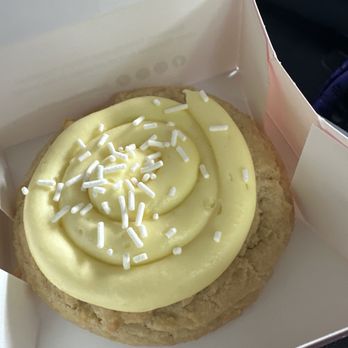 Crumbl - Alpharetta - Lemon cupcake cookie - Bakeries Near Me - Alpharetta, Georgia