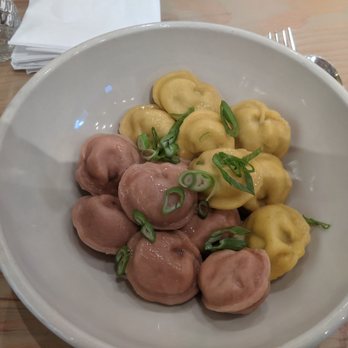Leleka - Beef Gouda + Lamb Pelmeni (mixed). Soft dough and good meat. I liked this, but wasn't out of this world. Thu lunch 2023-03-23 - Ukrainian Near Me - San Francisco, California Leleka - Beef Gouda + Lamb Pelmeni (mixed). Soft dough and good meat. I liked this, but wasn't out of this world. Thu lunch 2023-03-23 - Ukrainian Near Me - San Francisco, California