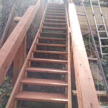 Harold The Handyman Taylor - New Stairs in process Crestline California. - Handyman Near Me - Riverside, California Harold The Handyman Taylor - New Stairs in process Crestline California. - Handyman Near Me - Riverside, California
