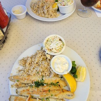 Sandbar & Grill - Bone filled sand dab with no flavor - Seafood Near Me - Monterey, California Sandbar & Grill - Bone filled sand dab with no flavor - Seafood Near Me - Monterey, California