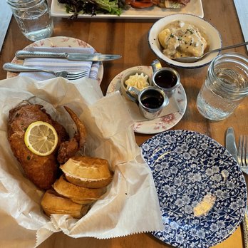 Root & Bone Indianapolis - The meal! Beautiful presentation and delicious! - American Near Me - Indianapolis, Indiana