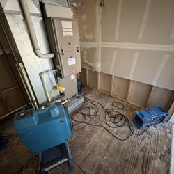 Quality Restoration NW - Drying area after furnace leak