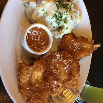 Jake's Bar & Grill - Coconut Shrimp and Garlic Mashed Potatoes - Steakhouses Near Me - Billings, Montana Jake's Bar & Grill - Coconut Shrimp and Garlic Mashed Potatoes - Steakhouses Near Me - Billings, Montana