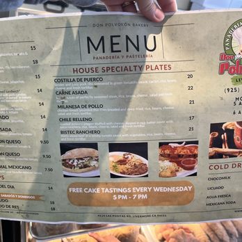 Don Polvoron - Menu - Bakeries Near Me - Livermore, California