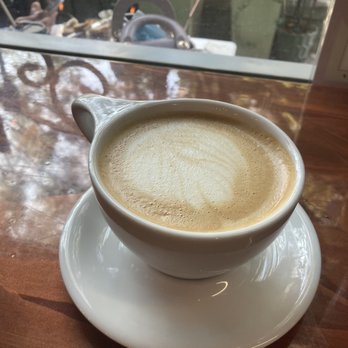 Republik Coffee - Crushed Cardamom Oat Latte (Vegan) - Coffee & Tea Near Me - Pasadena, California
