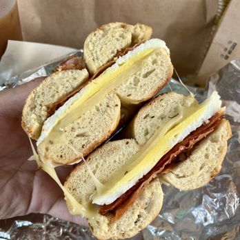 Collegetown Bagels - Brooklyn bagel with cheese - Bagels Near Me - Ithaca, New York