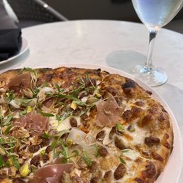 Sausage fennel flatbread Sausage fennel flatbread