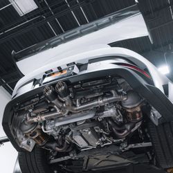 TR3 Performance - fabspeed exhaust installed on a porsche gt3 rs at tr3 performance in south florida