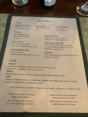 Menu photo 2 Phoebe's Restaurant & Coffee Lounge Syracuse, NY Menu photo 2 Phoebe's Restaurant & Coffee Lounge Syracuse, NY