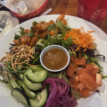 Backporch Drafthouse - Asian shrimp salad - American Near Me - Killeen, Texas Backporch Drafthouse - Asian shrimp salad - American Near Me - Killeen, Texas