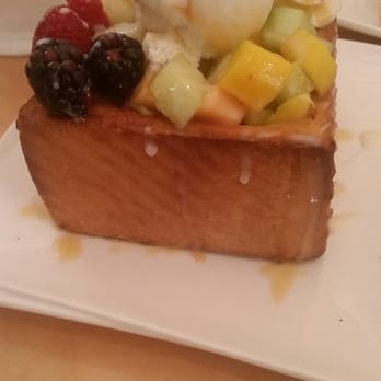 Prince Tea House - Ice cream fruit toast. - Desserts Near Me - Brooklyn, New York Prince Tea House - Ice cream fruit toast. - Desserts Near Me - Brooklyn, New York