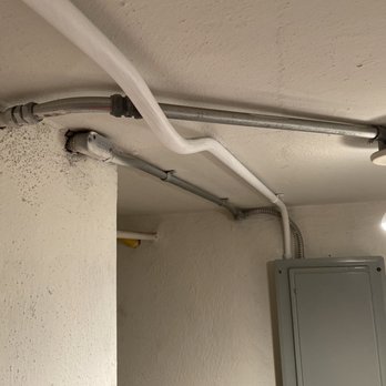 Modern Century Electric - Conduit pipe in white - Electricians Near Me Modern Century Electric - Conduit pipe in white - Electricians Near Me