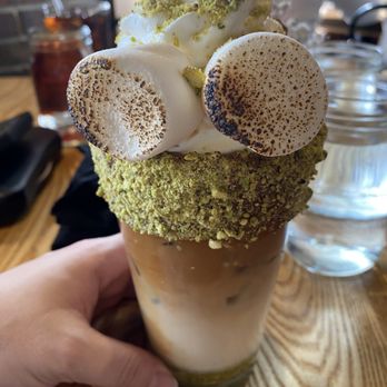 Bistrology - Cold coffee pistachio - Breakfast & Brunch Near Me - Miramar Beach, Florida