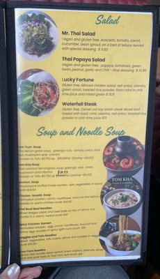 Menu photo 8 Mr Thai Boise, ID