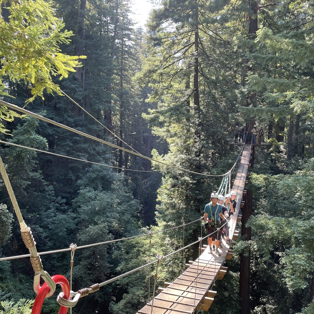 Mount Hermon Adventures - Our guide snapped a picture for us. - Challenge Courses Near Me - Mount Hermon, California Mount Hermon Adventures - Our guide snapped a picture for us. - Challenge Courses Near Me - Mount Hermon, California