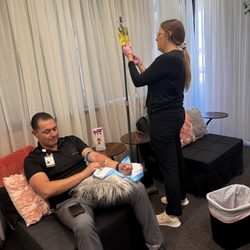 The Beauty Concierge MD - IV Therapy in our Lounge