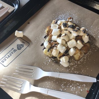 Press Waffle Co. - Happy Camper - Waffles Near Me - Oklahoma city, Oklahoma Press Waffle Co. - Happy Camper - Waffles Near Me - Oklahoma city, Oklahoma