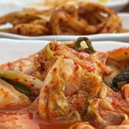 miyeok guk and banchan miyeok guk and banchan