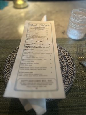 Menu photo 7 Del Mar Washington, DC, DC