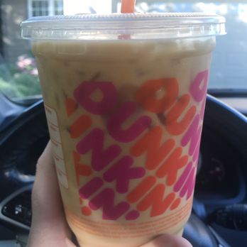 Dunkin' - Iced coffee with caramel and cream. - Coffee & Tea Near Me - Ankeny, Iowa Dunkin' - Iced coffee with caramel and cream. - Coffee & Tea Near Me - Ankeny, Iowa
