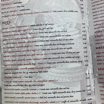 La Scalinata - Menu - Roman Near Me - Rome, RM