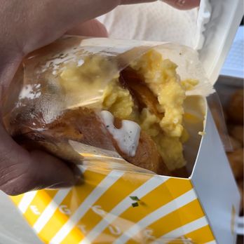 Egg Tuck - Egg Sandwhich with bacon - Breakfast & Brunch Near Me - Los Angeles, California Egg Tuck - Egg Sandwhich with bacon - Breakfast & Brunch Near Me - Los Angeles, California