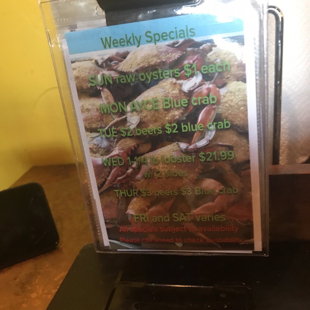 Crab Corner - Their daily specials each day - Seafood Near Me - Las Vegas, Nevada