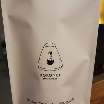 KOKONUT - Packaging of your order (front) - Ice Cream & Frozen Yogurt Near Me - Costa Mesa, California