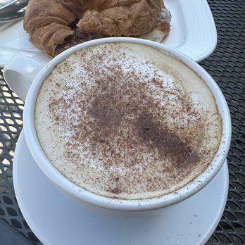 La Crepe Bakery & Cafe - Cappuccino Medium, Croissant sandwich - Creperies Near Me - Berea, Ohio La Crepe Bakery & Cafe - Cappuccino Medium, Croissant sandwich - Creperies Near Me - Berea, Ohio
