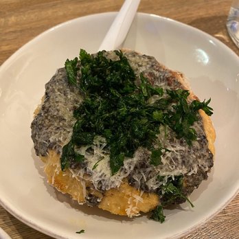 Apolonia - Black truffle puff bread - Modern European Near Me - Chicago, Illinois