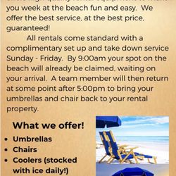 Shady Ron’s Umbrella Service