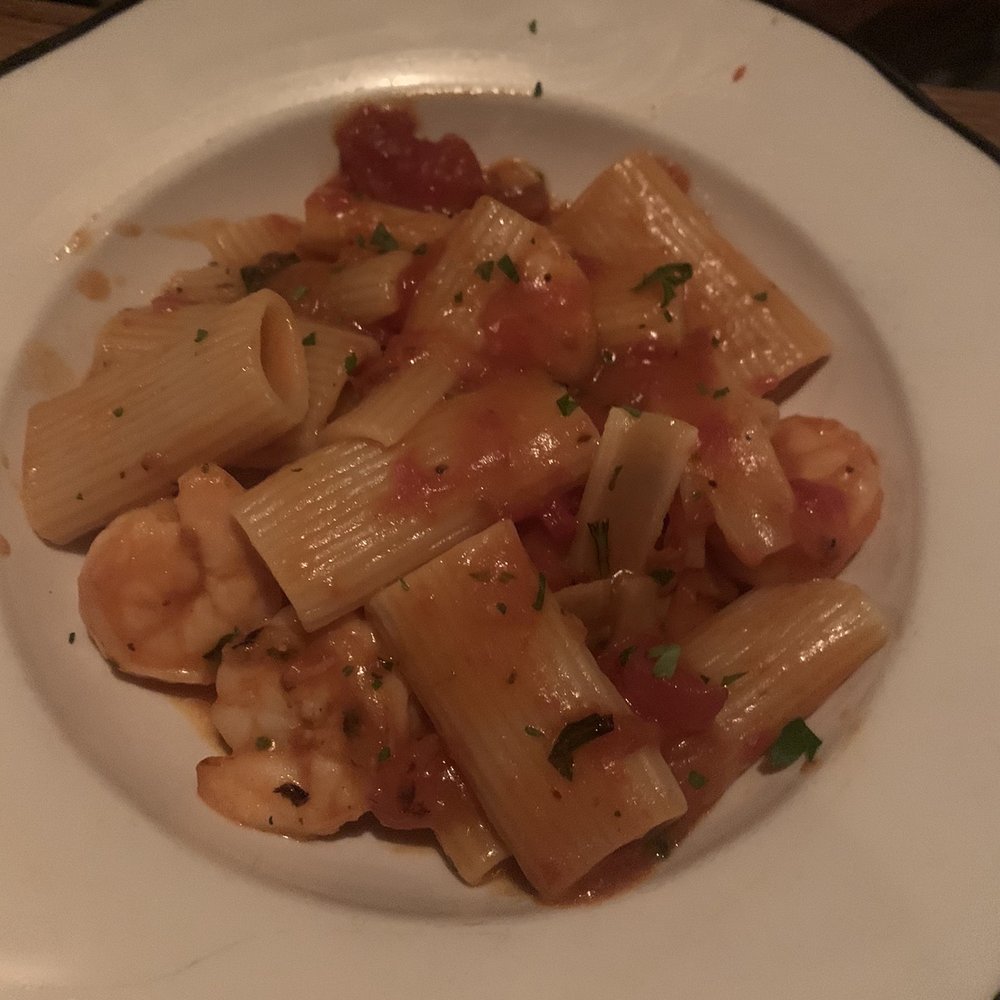 Cotenna - RIGATONI WITH SPICY GRILLED SHRIMP - Italian Near Me - New York, New York