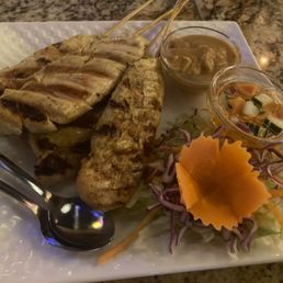 Satay Chicken appetizer Satay Chicken appetizer