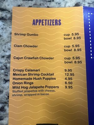 Menu photo 5 Cajun Fish Grill McKinney, TX