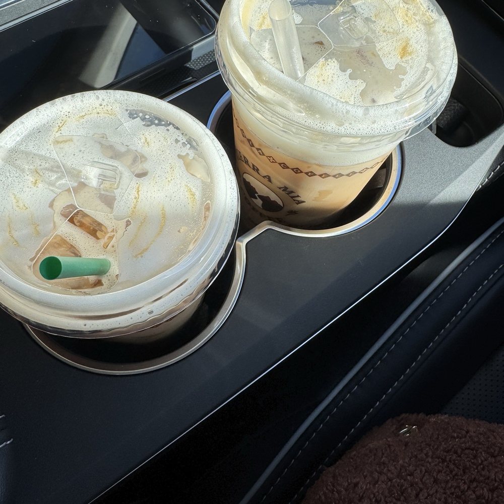 Tierra Mia Coffee - Salted caramel cold brews that taste like soap unfortunately. - Coffee & Tea Near Me - Long Beach, California