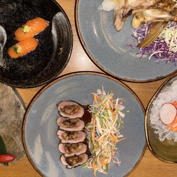 Kata Robata - spread - Sushi Bars Near Me - Houston, Texas