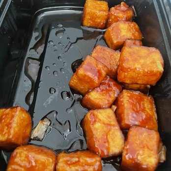 Nomad Asian Bistro - Orange tofu (after I ate half of it) - Chinese Near Me - Long Beach, California Nomad Asian Bistro - Orange tofu (after I ate half of it) - Chinese Near Me - Long Beach, California