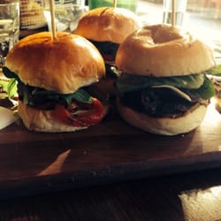 Cafe Brunelli West Lakes - Sliders are almost as popular as the pizza at lunch time. Super tasty!