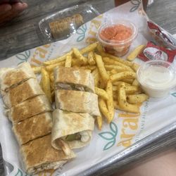 Abu Omar Halal - Pearland - Chicken sandwich