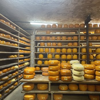 Veldhuizen Cheese Shoppe - shelves full of cheese - Cheese Shops Near Me - Dublin, Texas