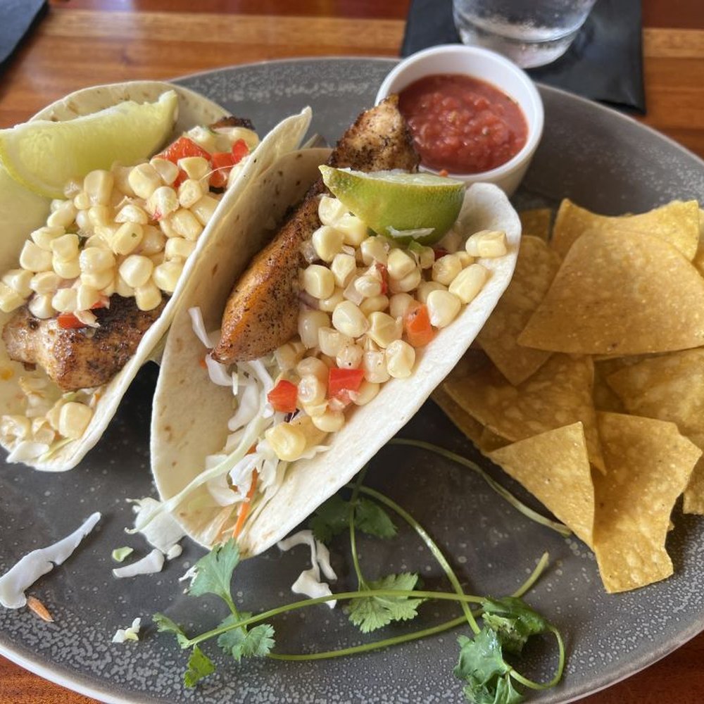 Hula Grill Waikiki - Grilled cajun mahi mahi tacos - Hawaiian Near Me - Honolulu, Hawaii Hula Grill Waikiki - Grilled cajun mahi mahi tacos - Hawaiian Near Me - Honolulu, Hawaii