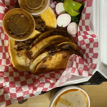 Red Tacos - Quest Tacos- Taco de Birria Combo #1 - Tacos Near Me - Orem, Utah